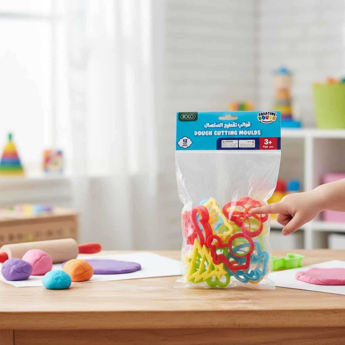 Roco Big Cutter Moulds Modelling Dough Tool Unisex, 3-4 Years