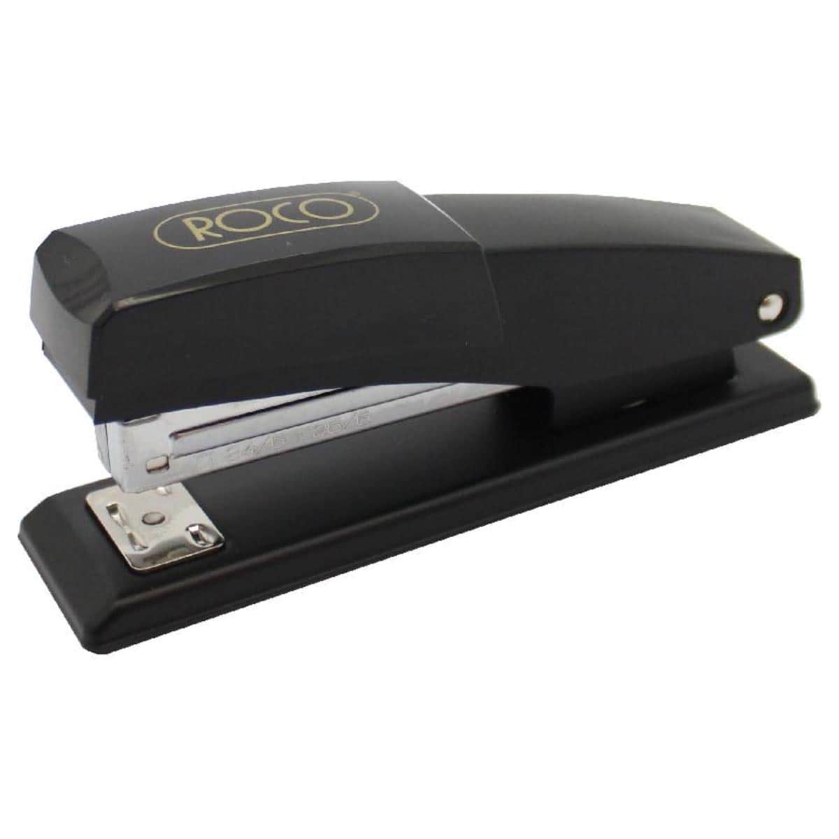 Roco RQ-20205BLKA Black Desk Stapler
