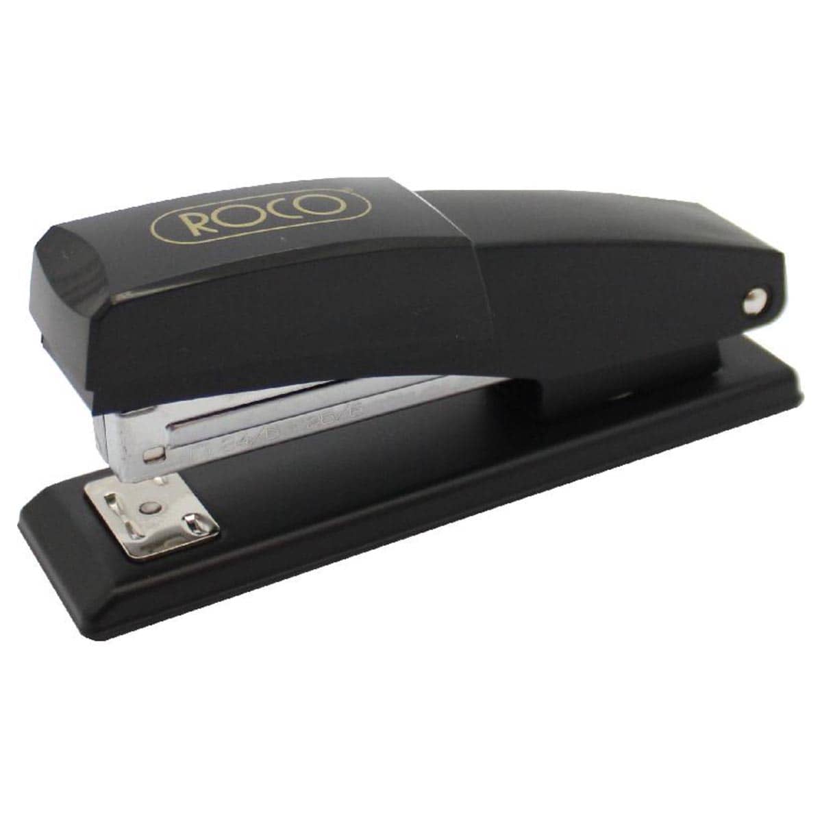 Roco RQ-20205BLKA Black Desk Stapler
