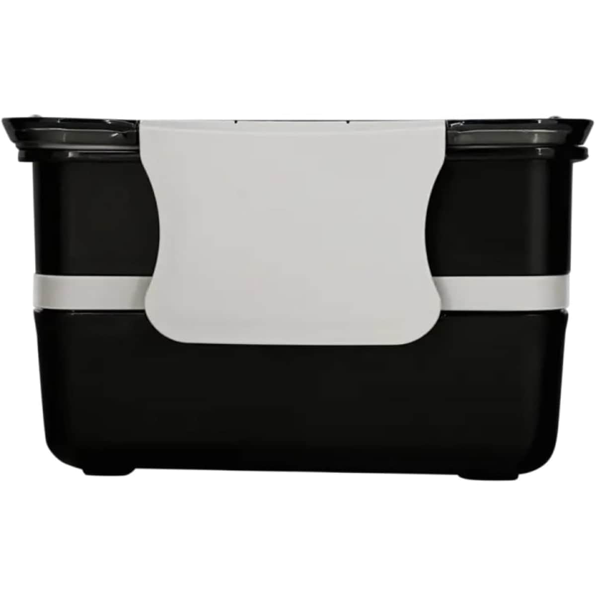 Roco Black Double-Decker Lunch Box