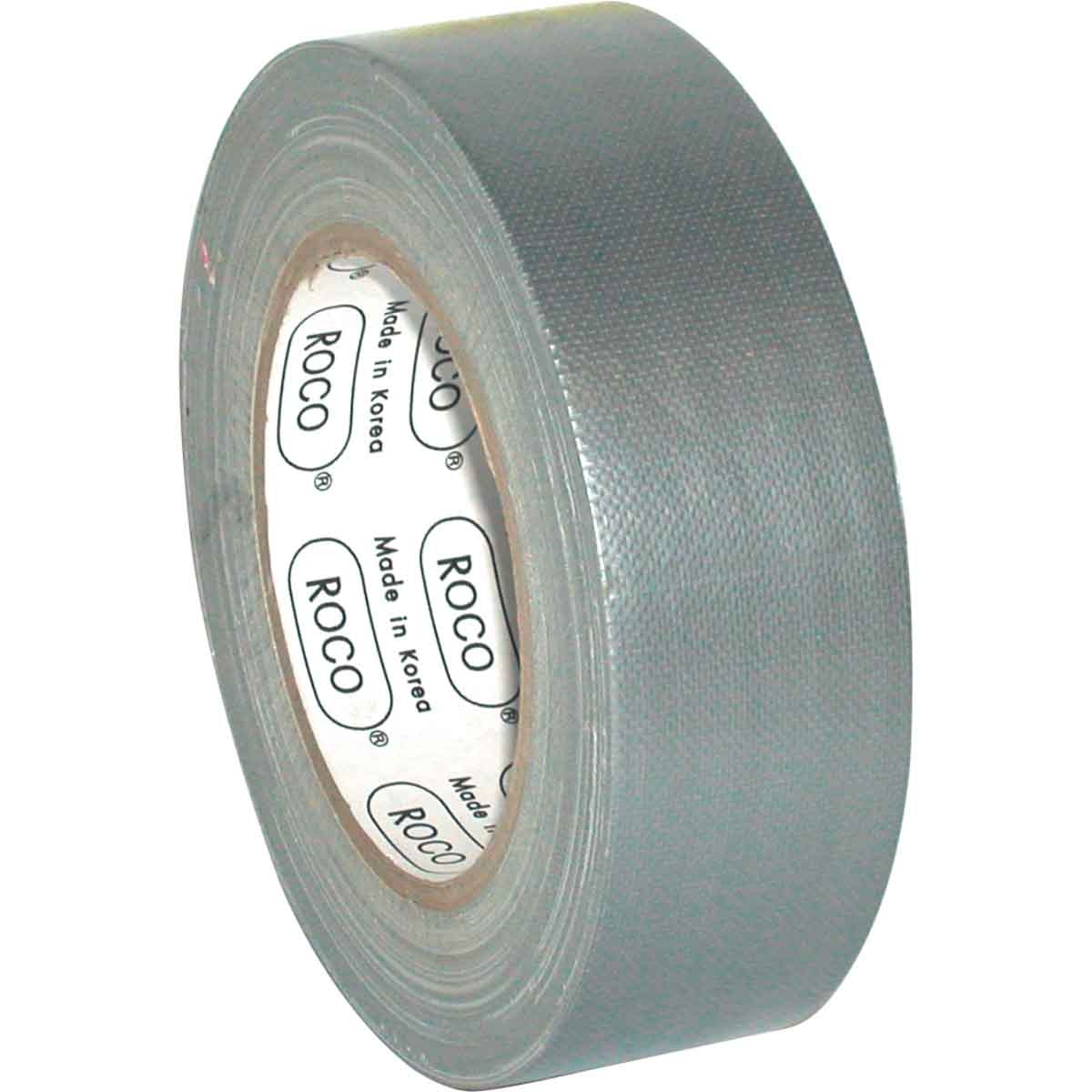 Roco 1.5" x 27.3yd Silver Cloth Tape