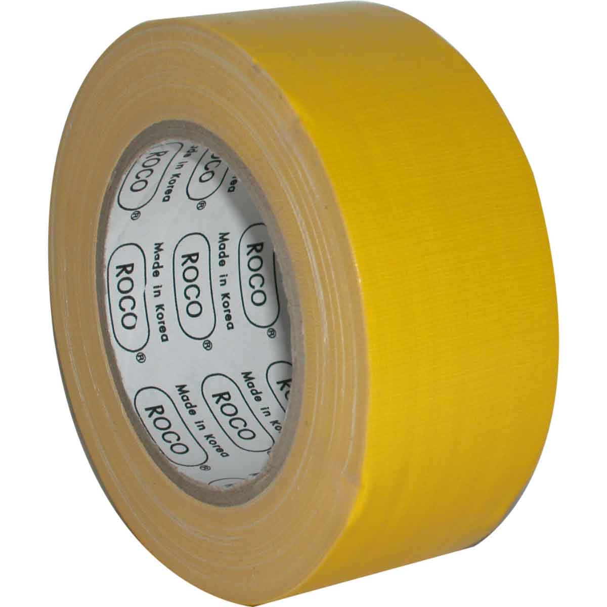Roco 2" x 27.3yd Yellow Cloth Tap