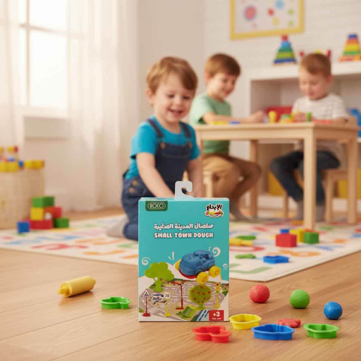 Roco Small Town Color Dough Toys Modelling Dough & Accessory Kit Unisex, 3-4 Years