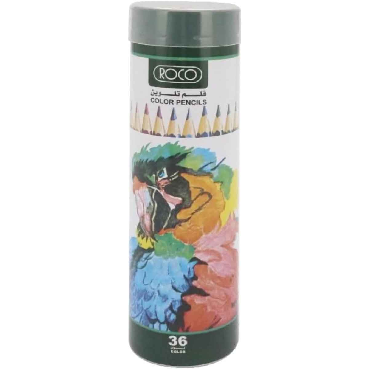 Roco 36-Piece Medium Assorted Color Pencil Set