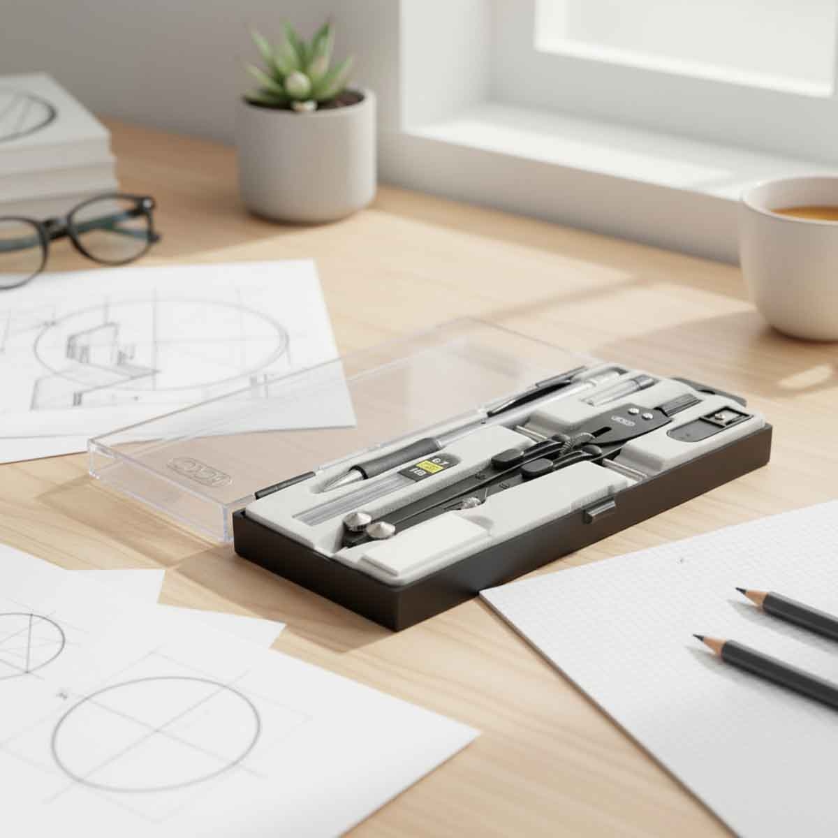 Roco 12.5" Precision Compass Geometry Set