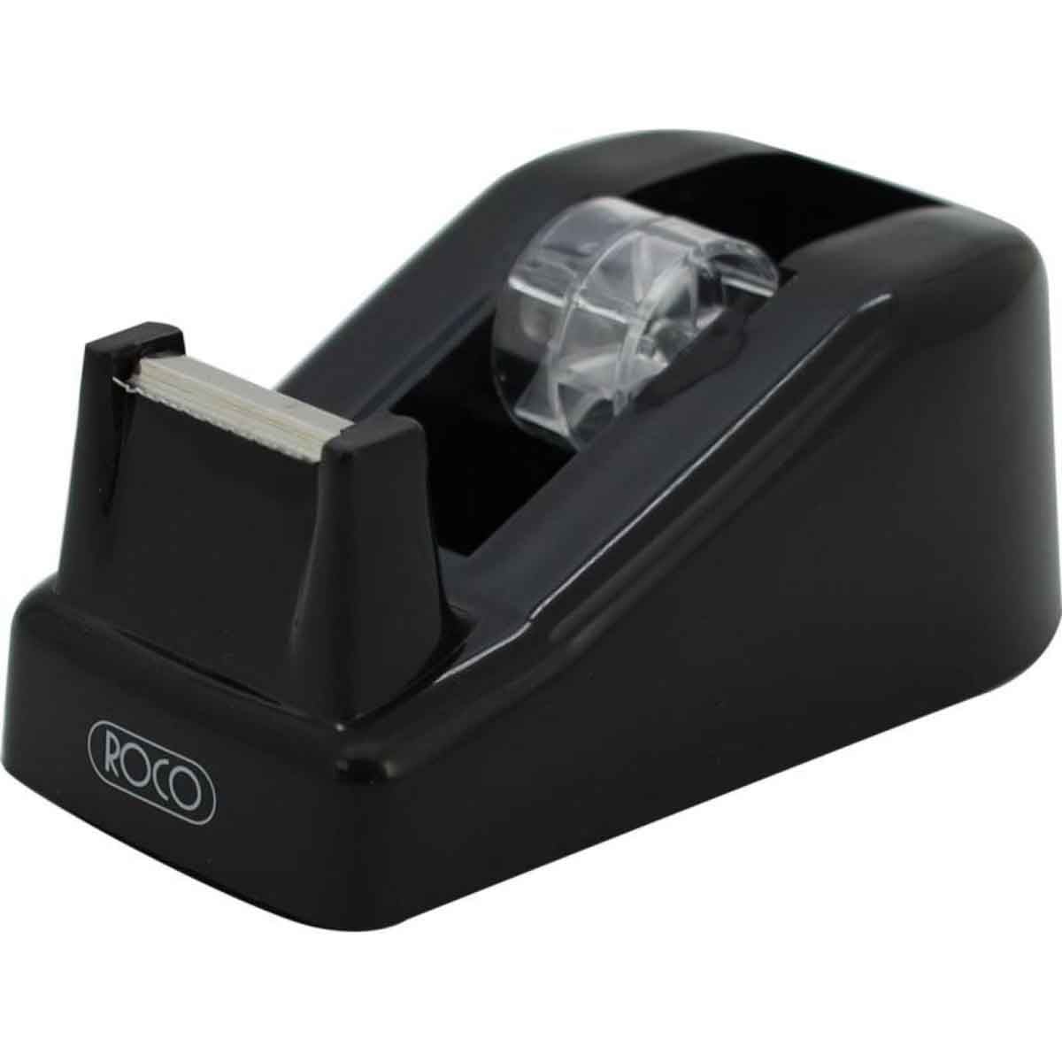 روكو موزع شريط لاصق مكتبي أسود 1 انش RQ-21004