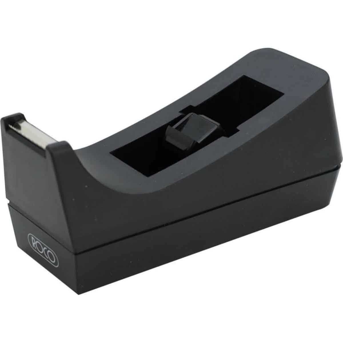 Roco Black 1" Desktop Tape Dispenser