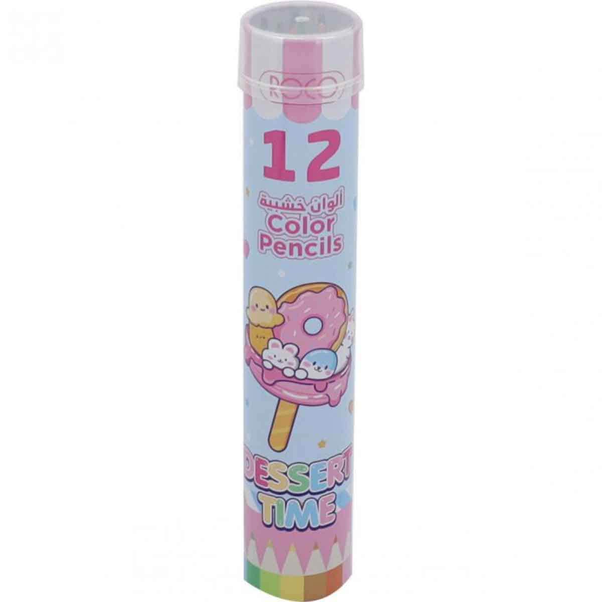 Roco 12-Piece Desert Time Assorted Color Pencil Set