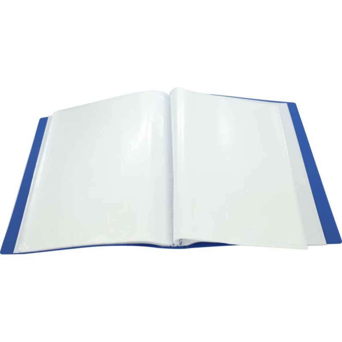 Roco Blue 20-Pockets A4 Polypropylene Display Book