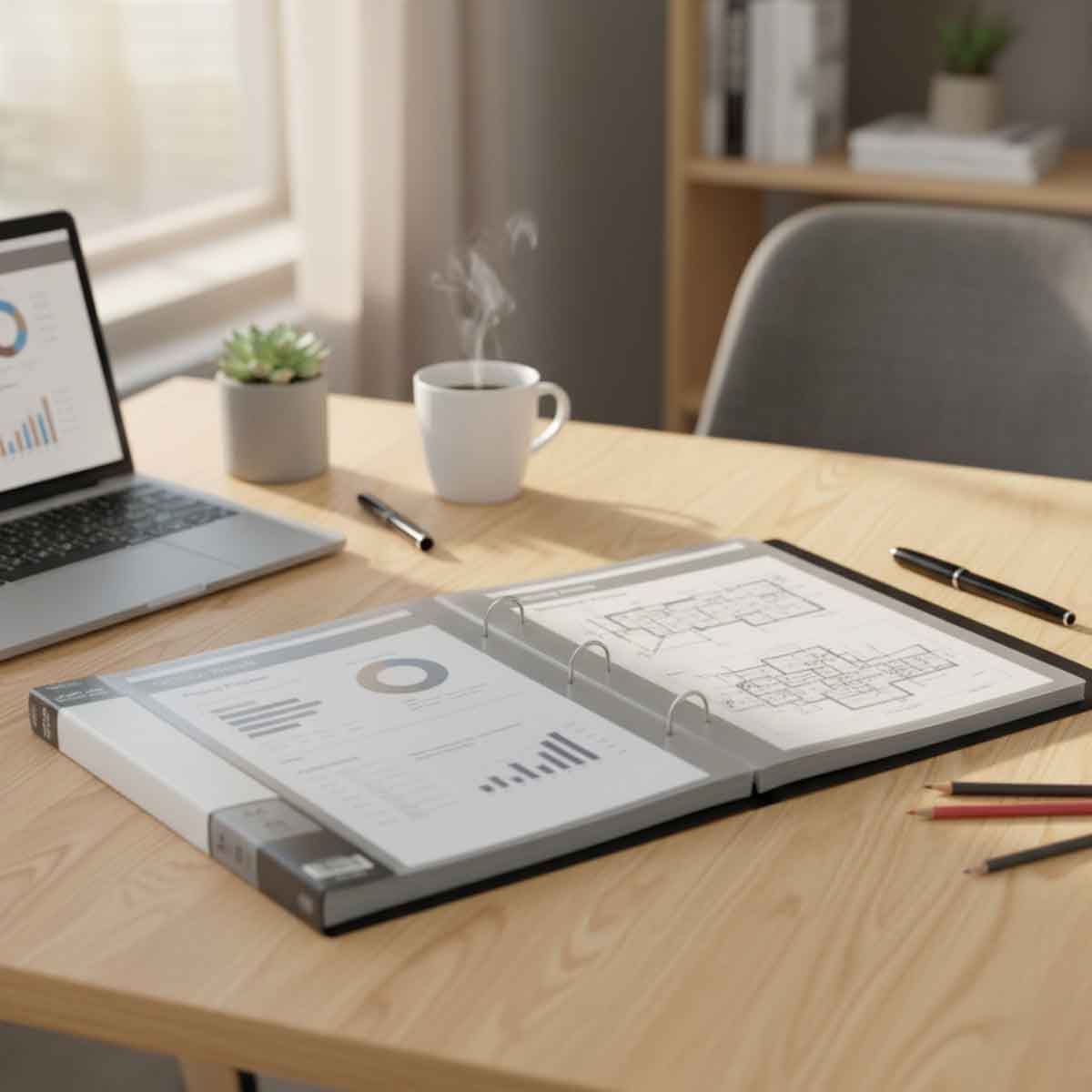 Roco Black 40-Pockets A4 Polypropylene Display Book