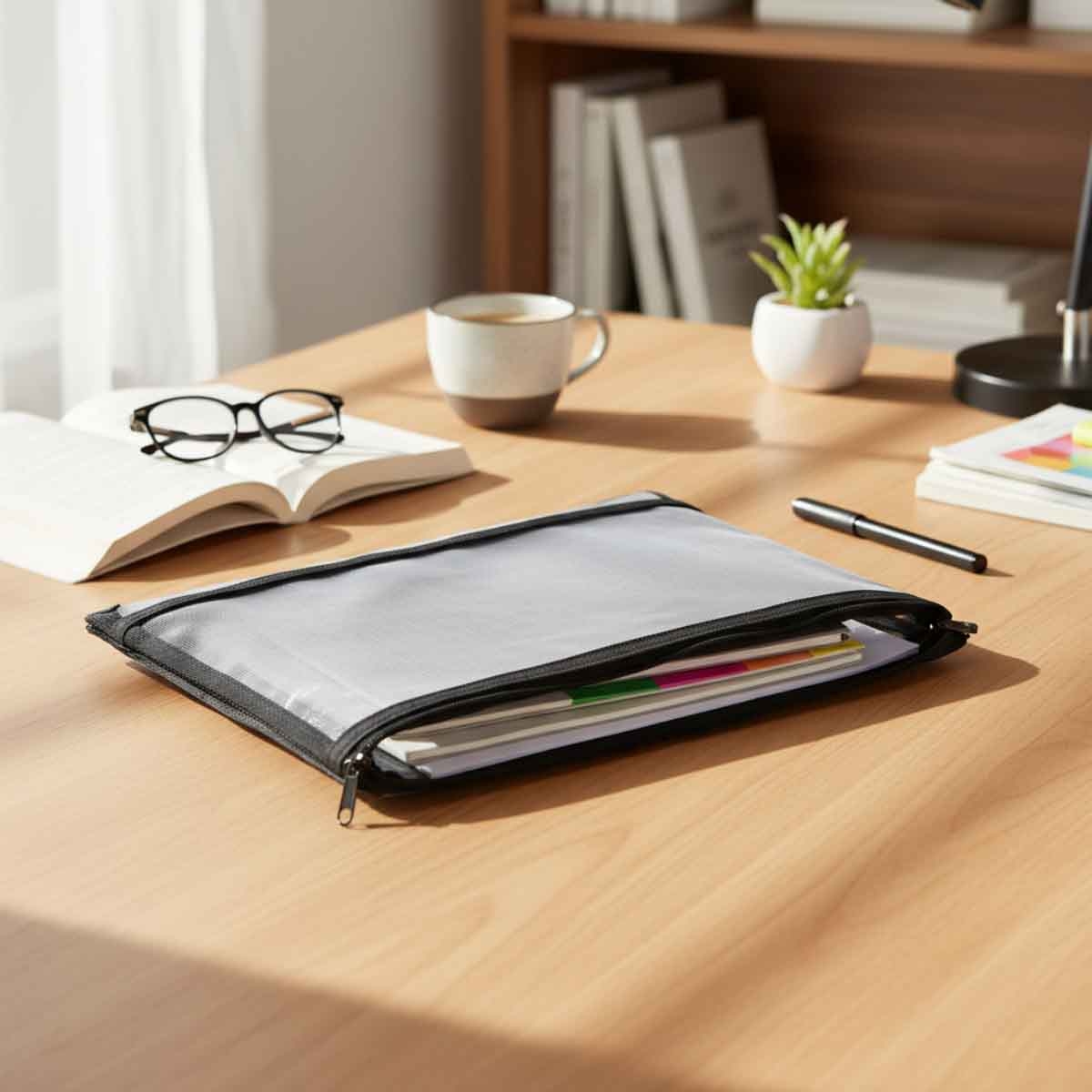 روكو حافظة مستندات A4 فتح علوي RQ-8757BLK