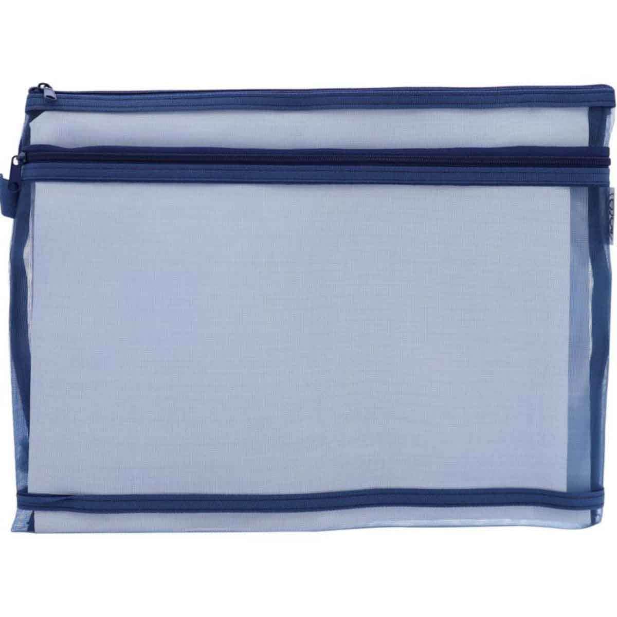 Roco Blue A4 Topload Opening Document Pouch