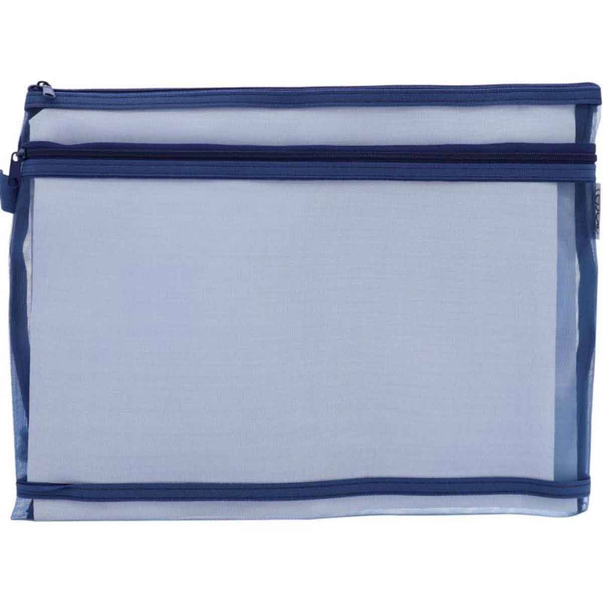 Roco Blue A4 Topload Opening Document Pouch