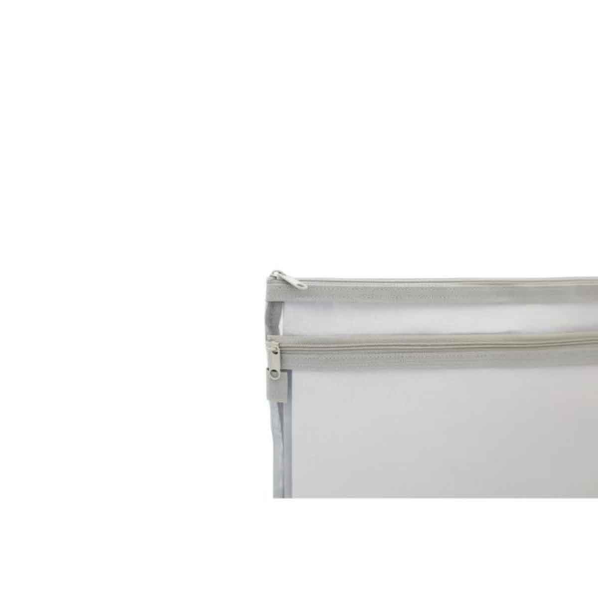 Roco Grey A4 Topload Opening Document Pouch