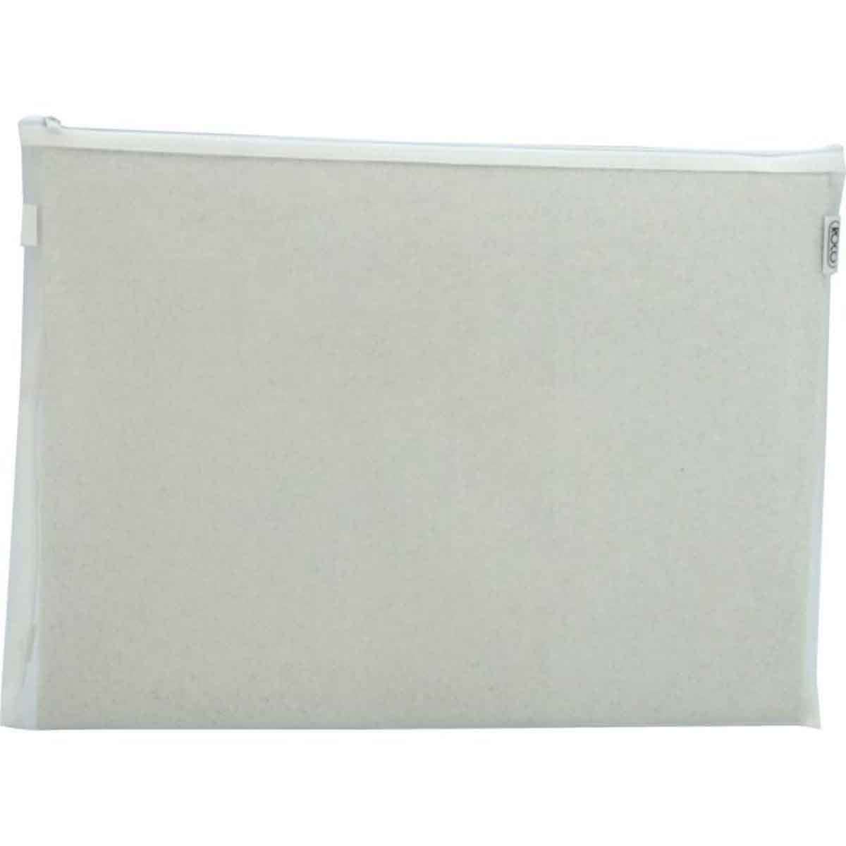 روكو حافظة مستندات A4 فتح علوي بيضاء RQ-8753WHT