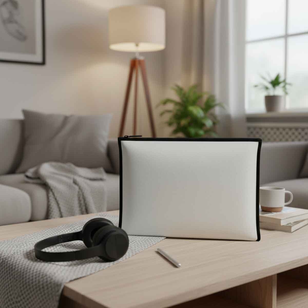 Roco Beige A5 Topload Opening Document Pouch