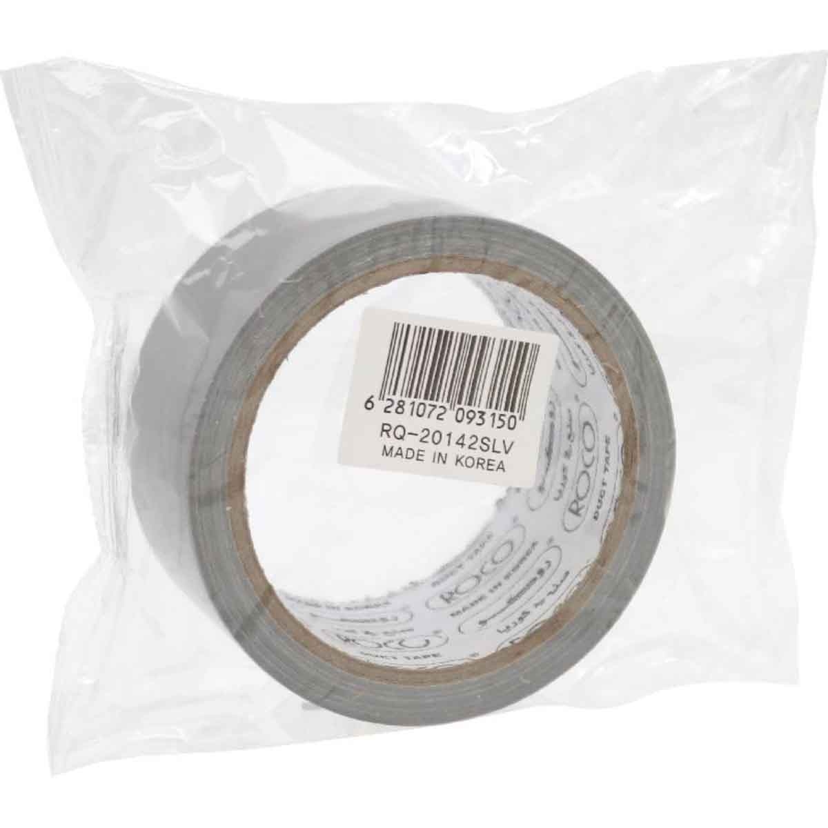 Roco 2" x 13.1yd Silver Duct Tape