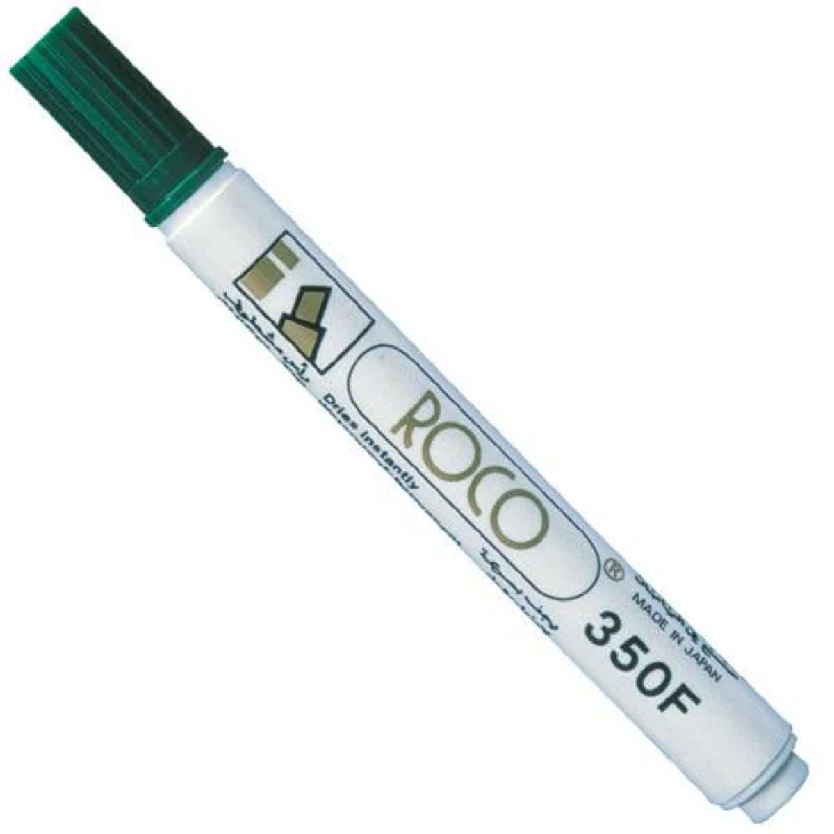 Roco Green 1-4mm Chisel Tip F350 Permanent Marker