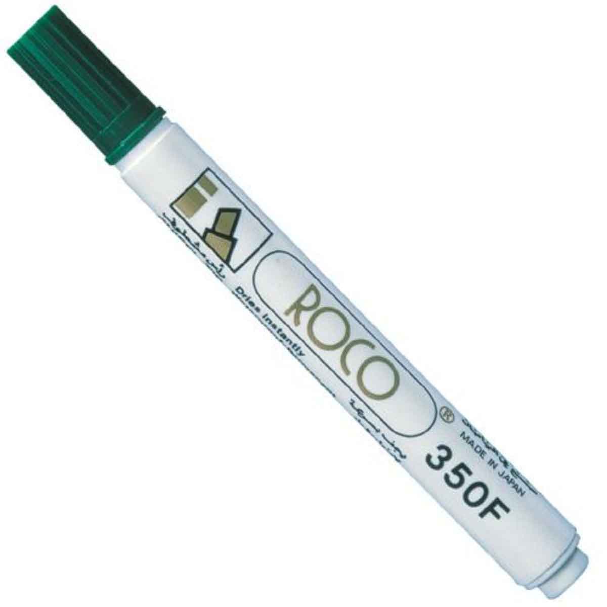 Roco Green 1-4mm Chisel Tip F350 Permanent Marker