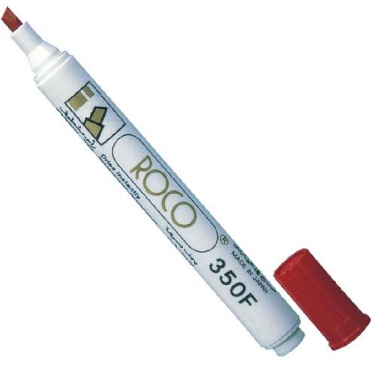 Roco Red 1-4mm Chisel Tip F350 Permanent Marker