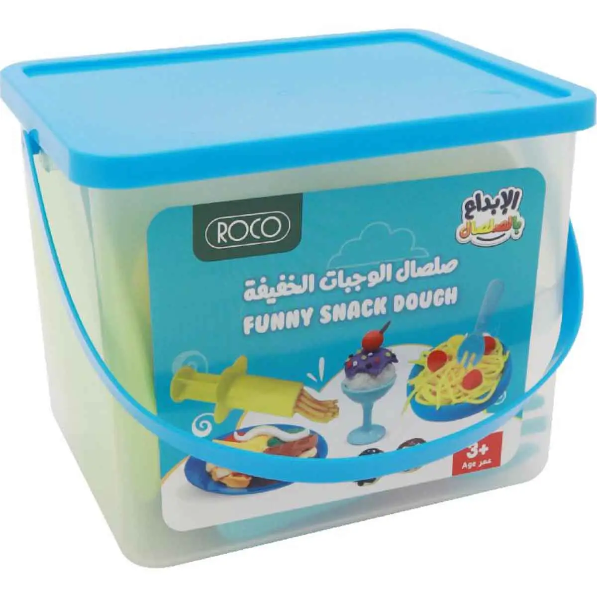 Roco Funny Snack Bar Modelling Dough & Accessory Kit Unisex, 3-4 Years
