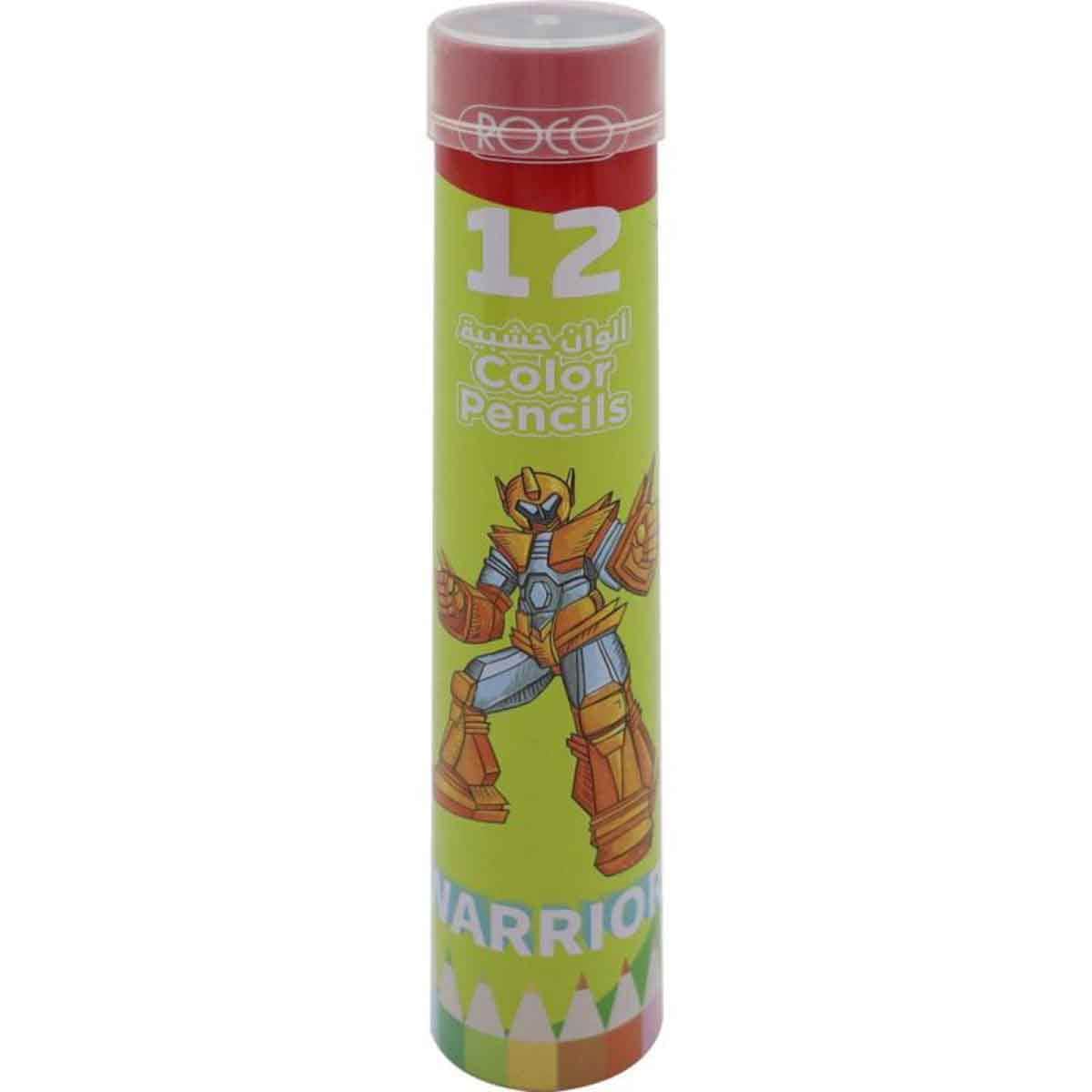 Roco 12-Piece Galaxy Warrior Assorted Color Pencil Set