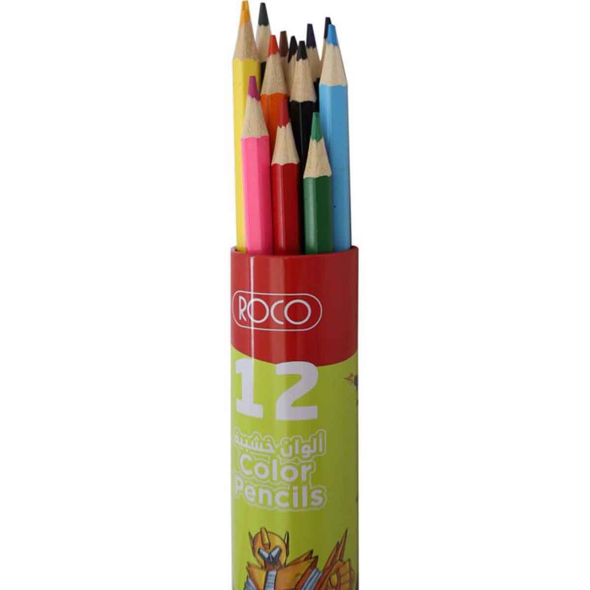 Roco 12-Piece Galaxy Warrior Assorted Color Pencil Set