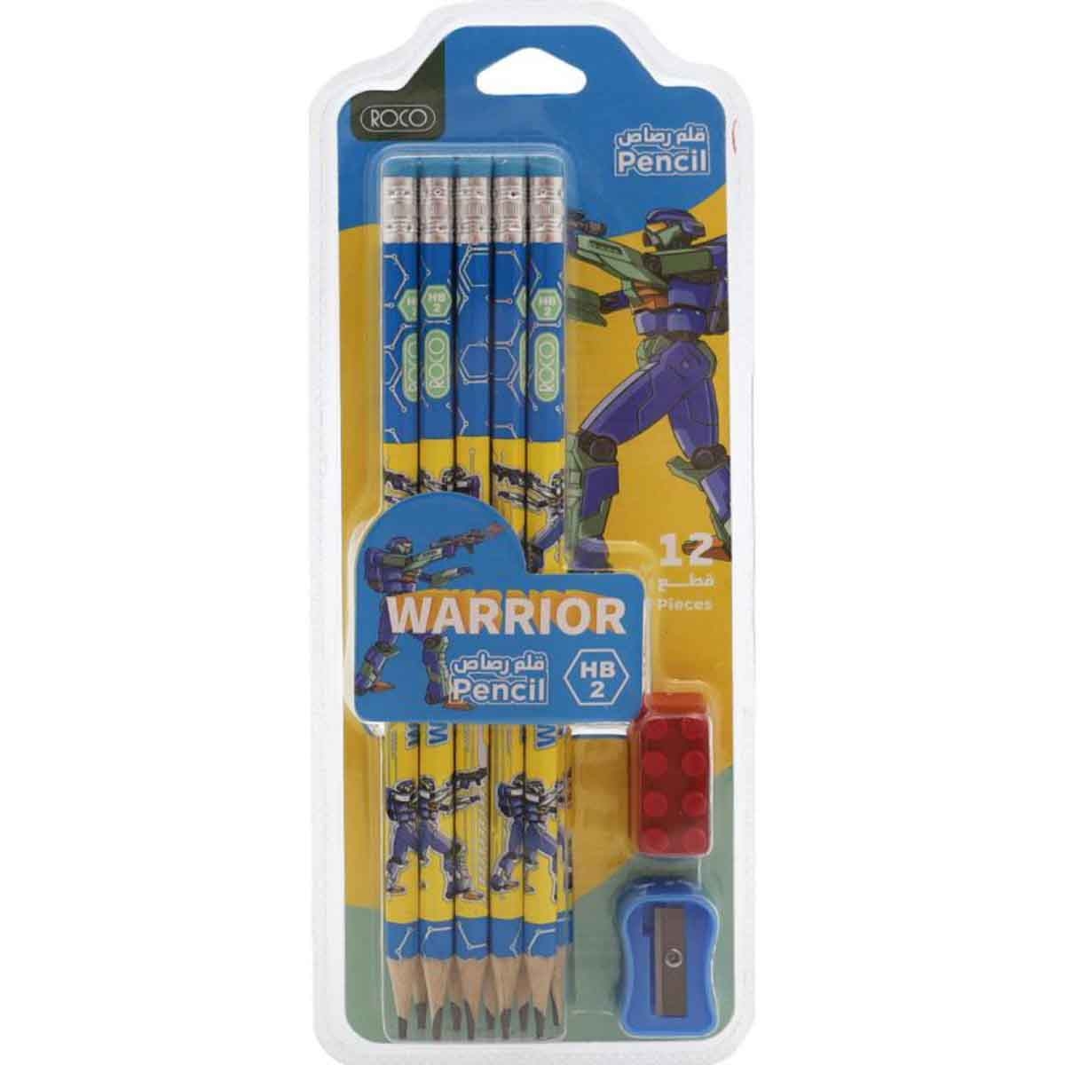 Roco 12-Piece Galaxy Warriors Assorted Stationery Set