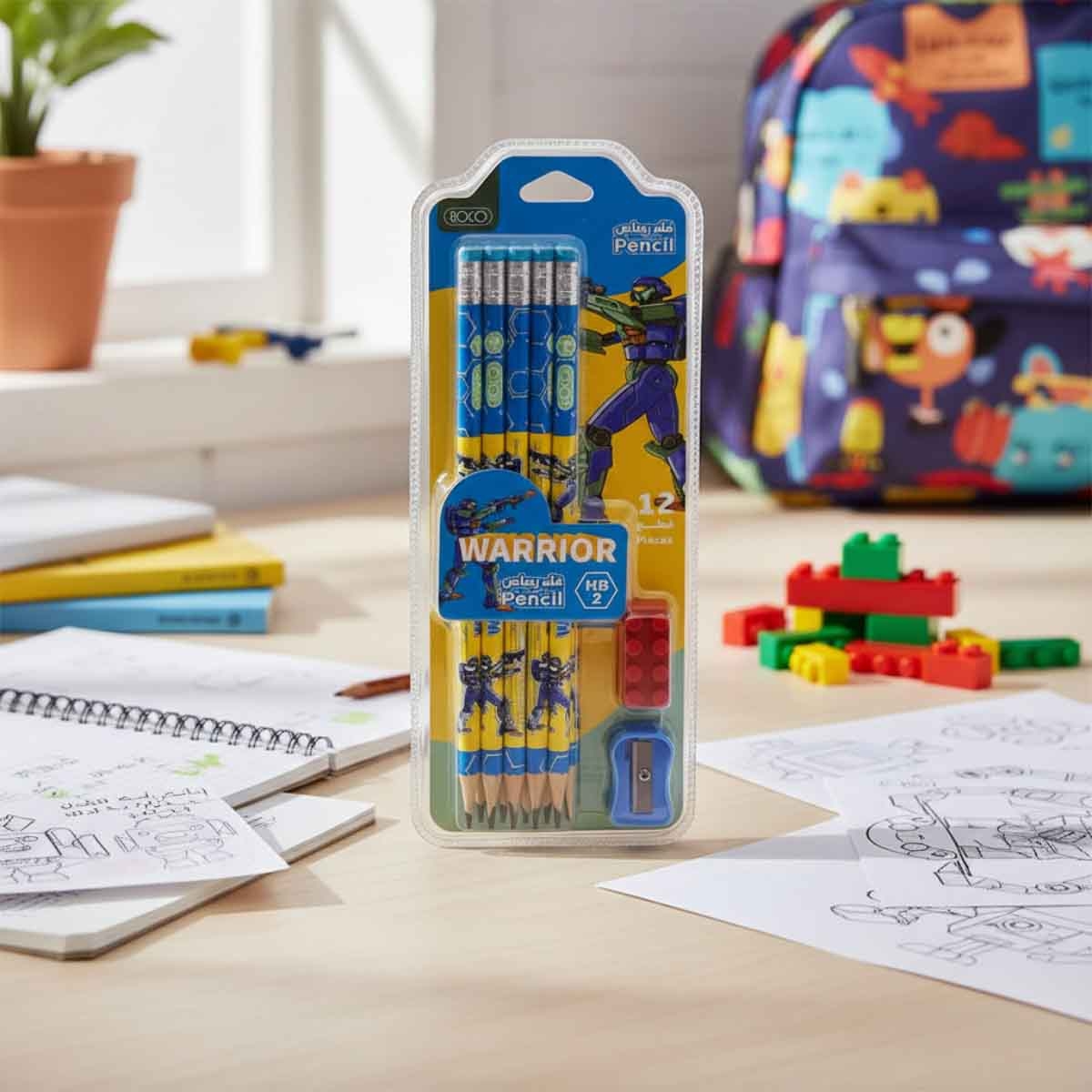 Roco 12-Piece Galaxy Warriors Assorted Stationery Set