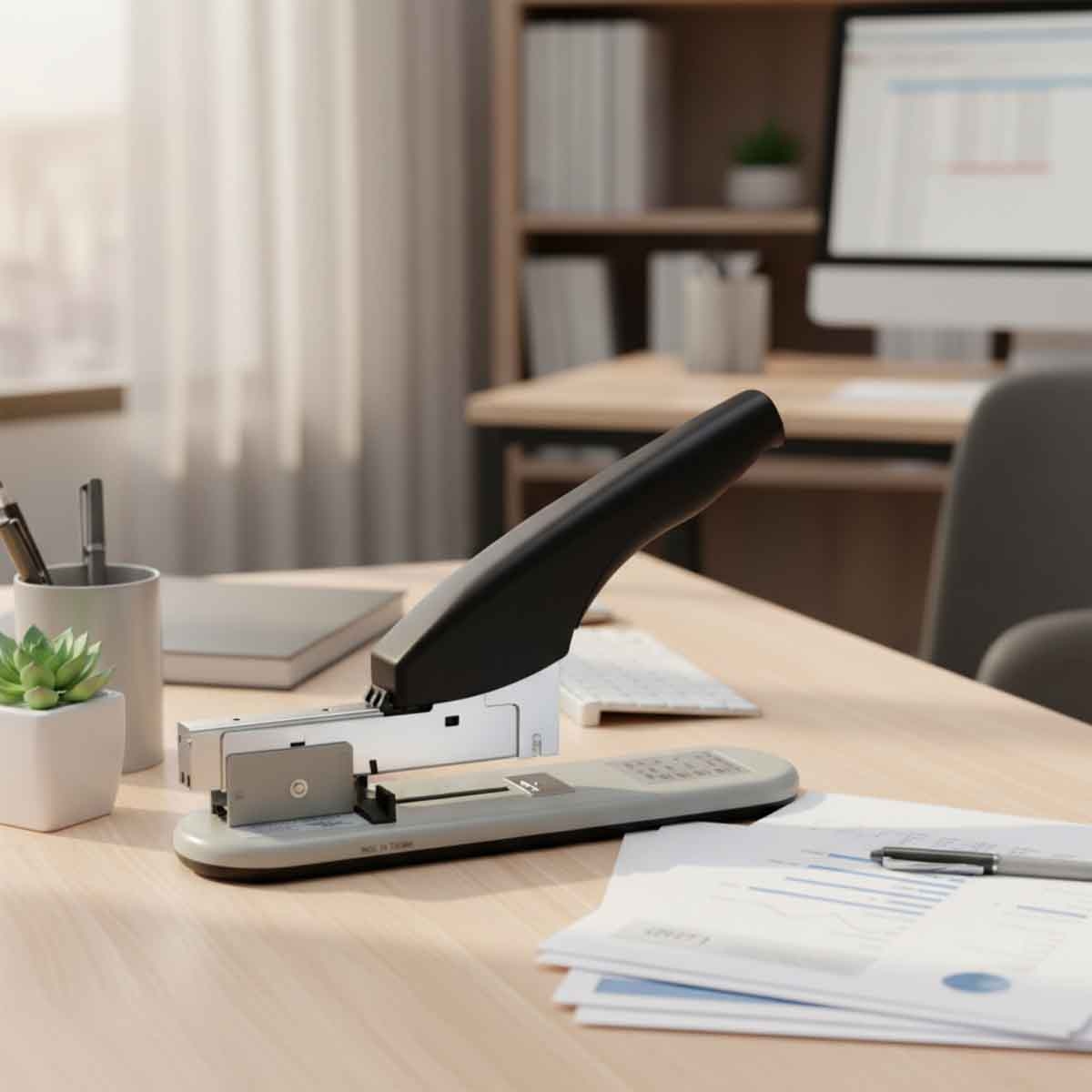 Roco Black Small Heavy Duty Stapler