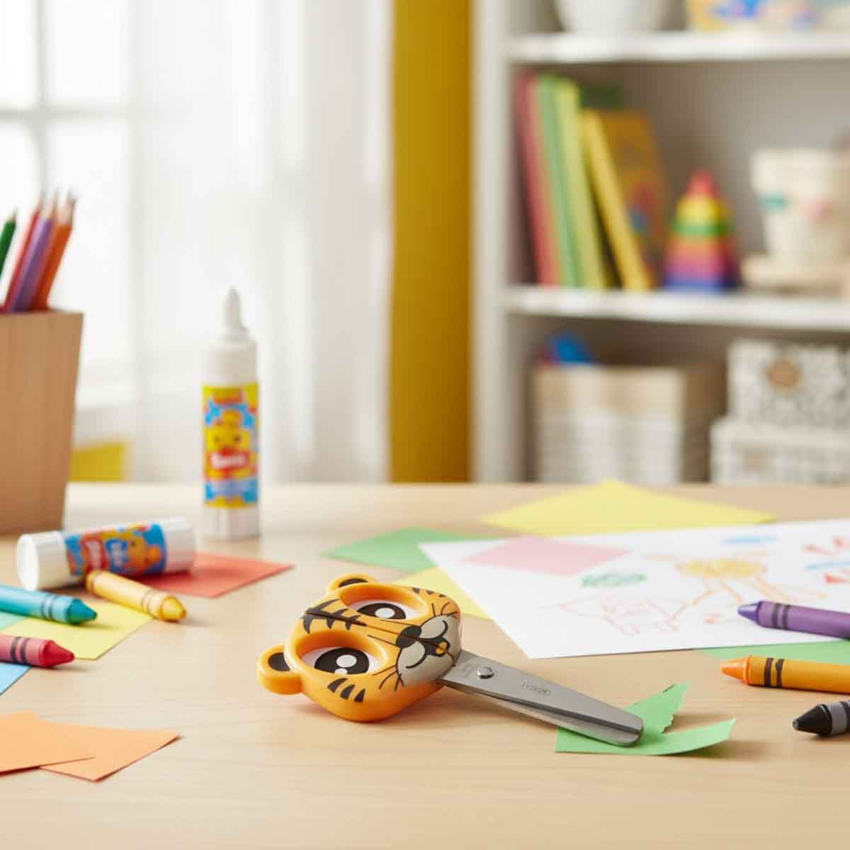 Roco RQ-DSK1123 5" Either Hand Kids Scissors