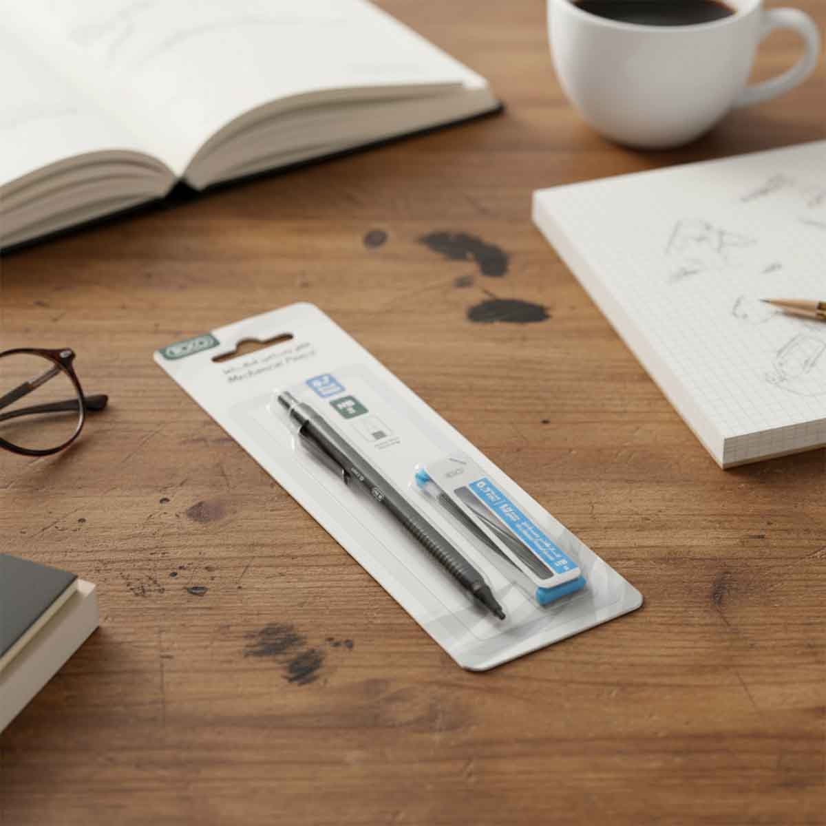 Roco 0.7mm Mechanical Pencil with Eraser