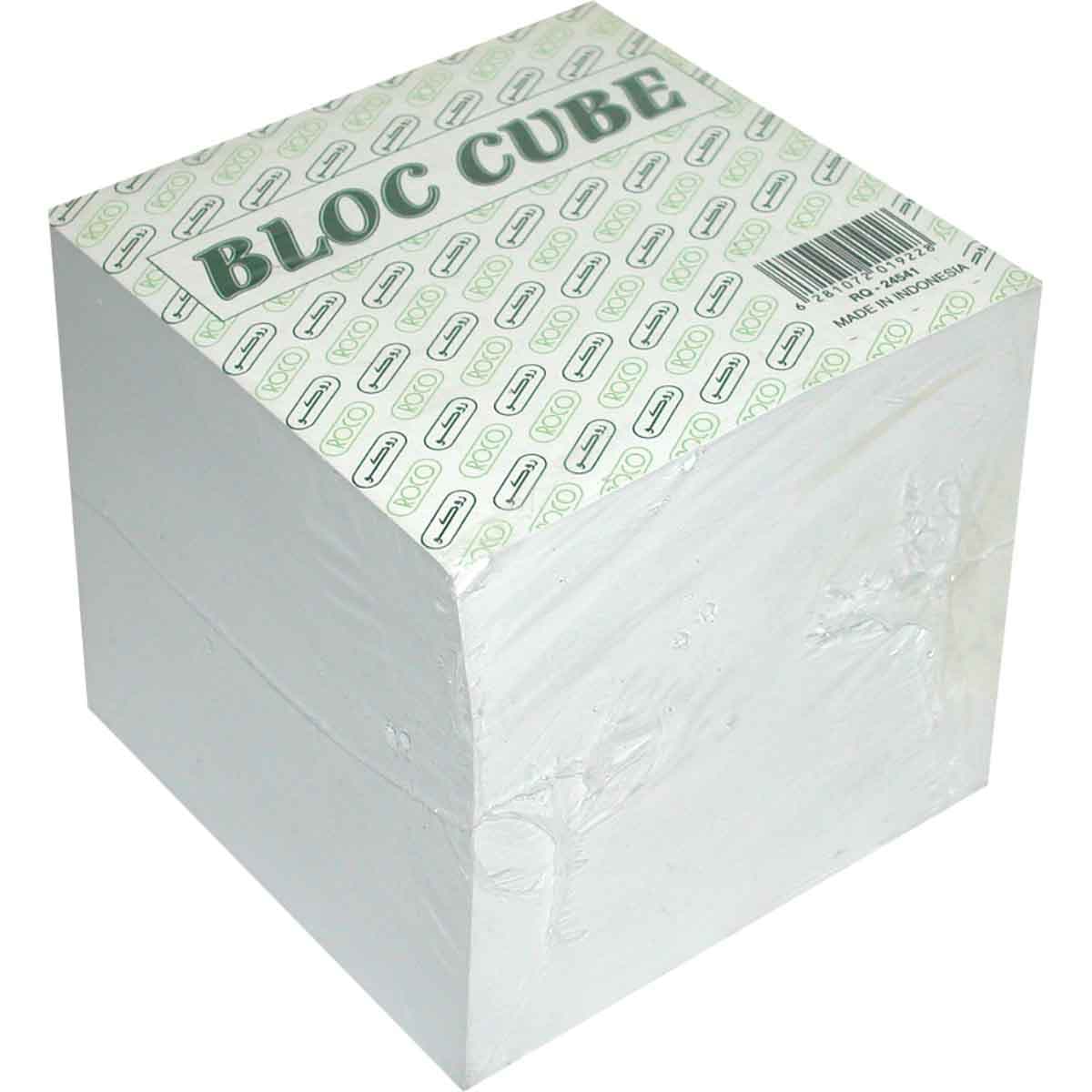 Roco 500-Notes 3.5" x 3.5" Ruled Block Cube Memo Pad
