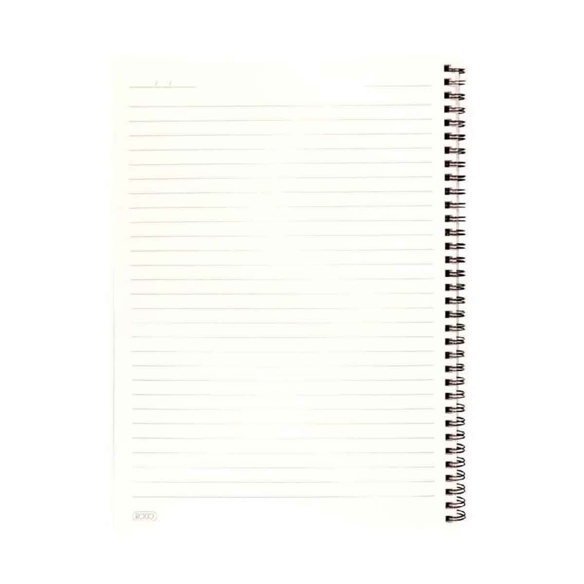 Roco Aqua 100-Sheets A4 Single Ruled Arabic Notebook