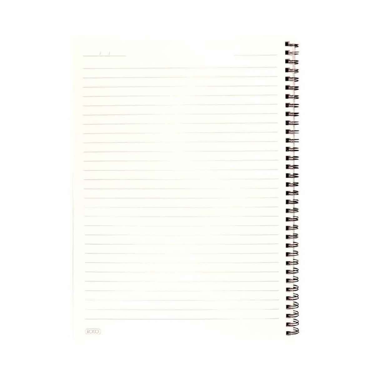 Roco Aqua 100-Sheets A4 Single Ruled Arabic Notebook