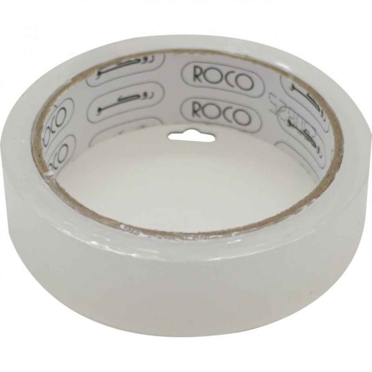 Roco 0.98" x 50yd Clear Plastic Tape