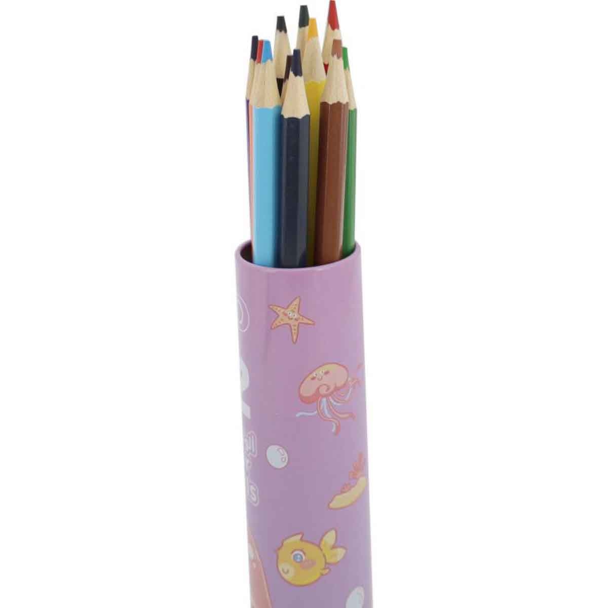 Roco 12-Piece Princess Assorted Color Pencil Set