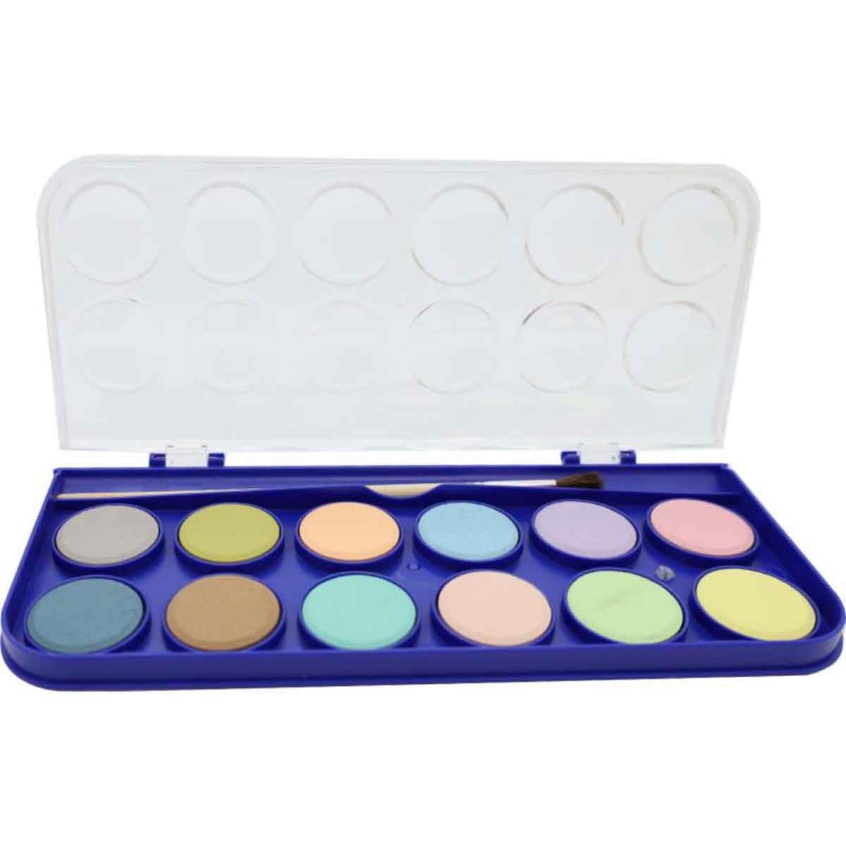 Roco 12-Piece Pastel Cake Box Assorted Watercolor Set