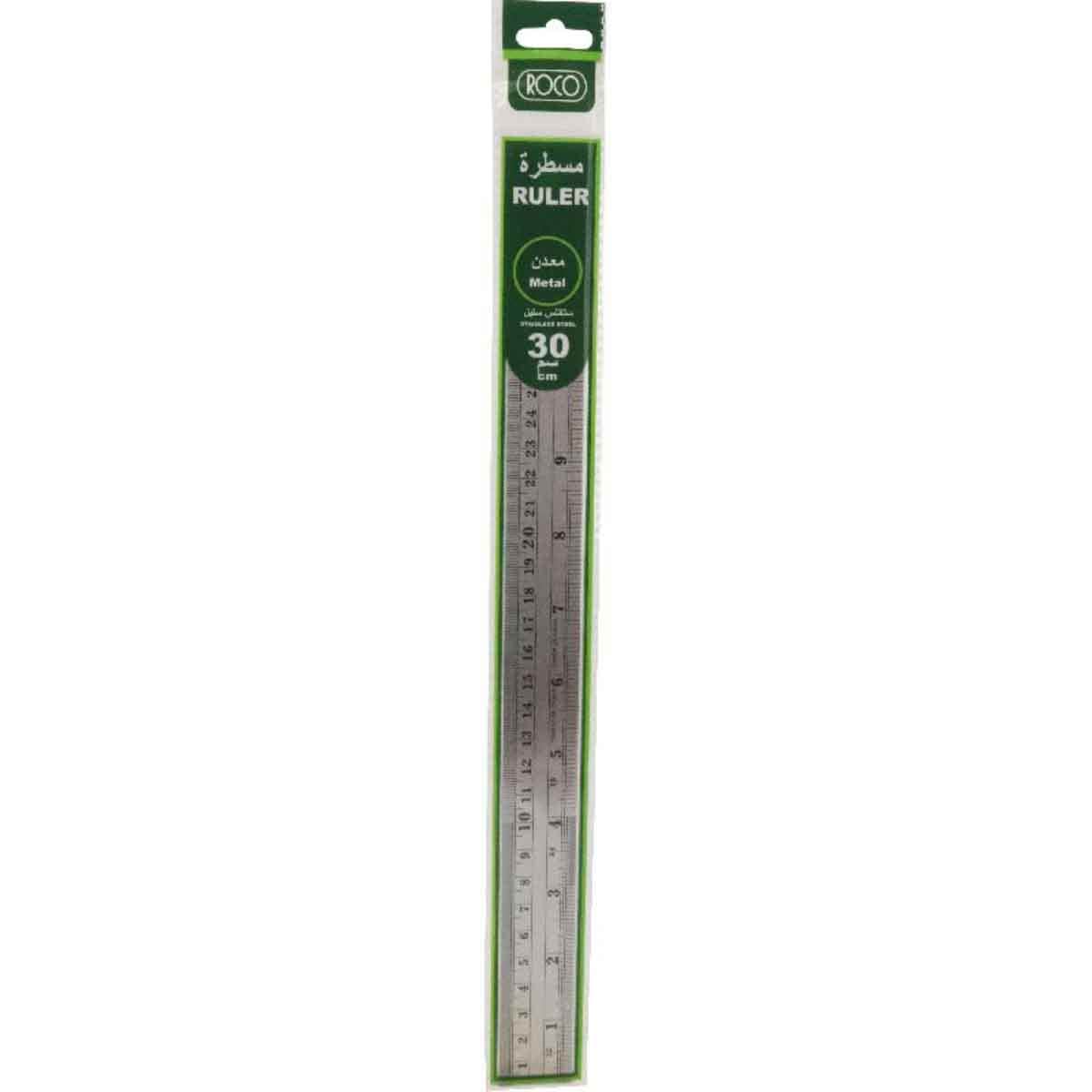 Roco 12" Stainless Steel Ruler