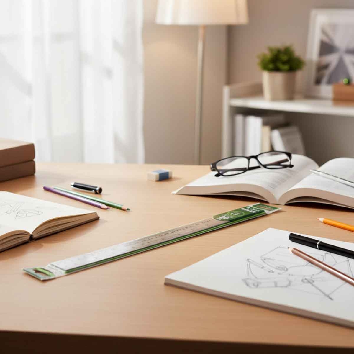 Roco 12" Stainless Steel Ruler