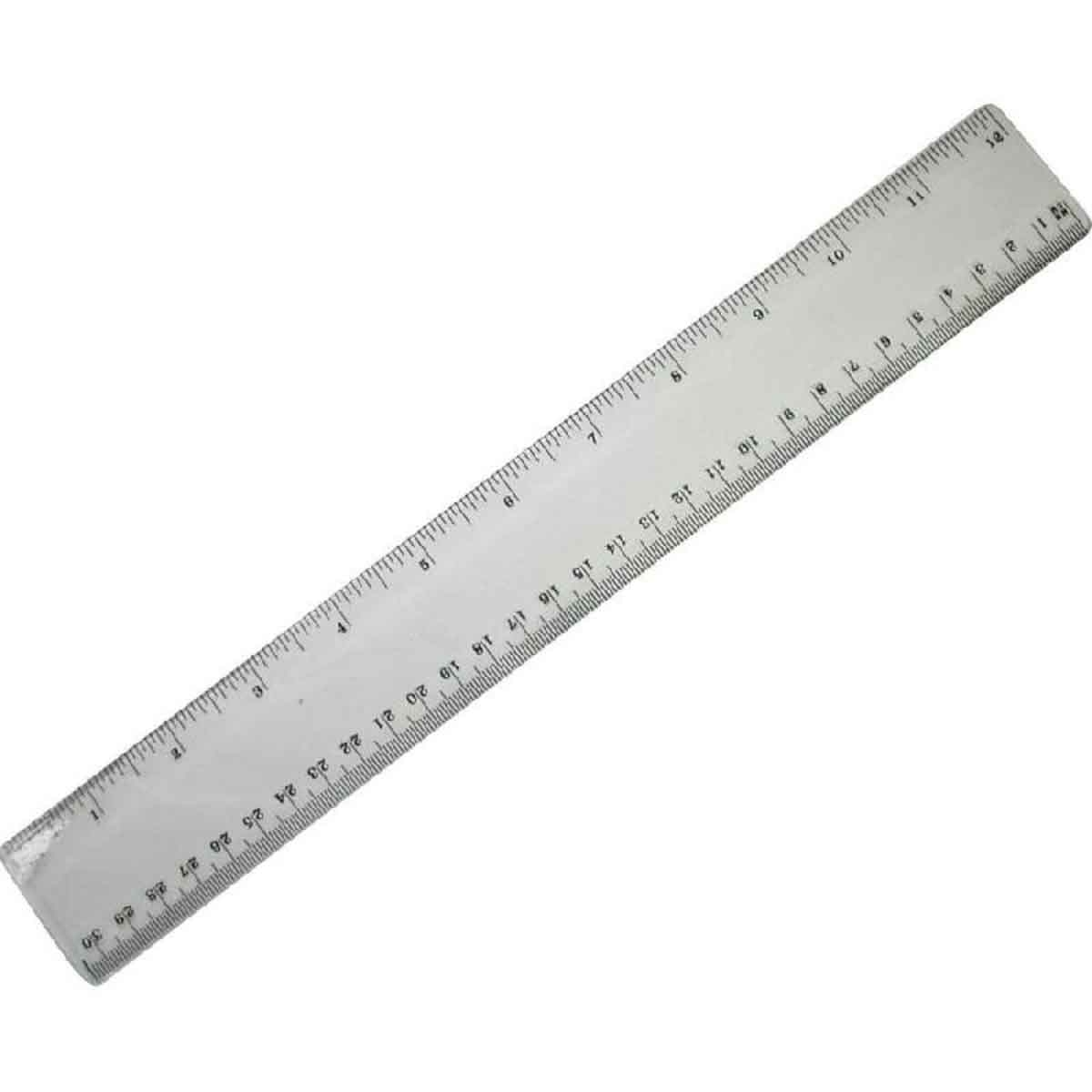Roco 12" Straight Edge Plastic Ruler