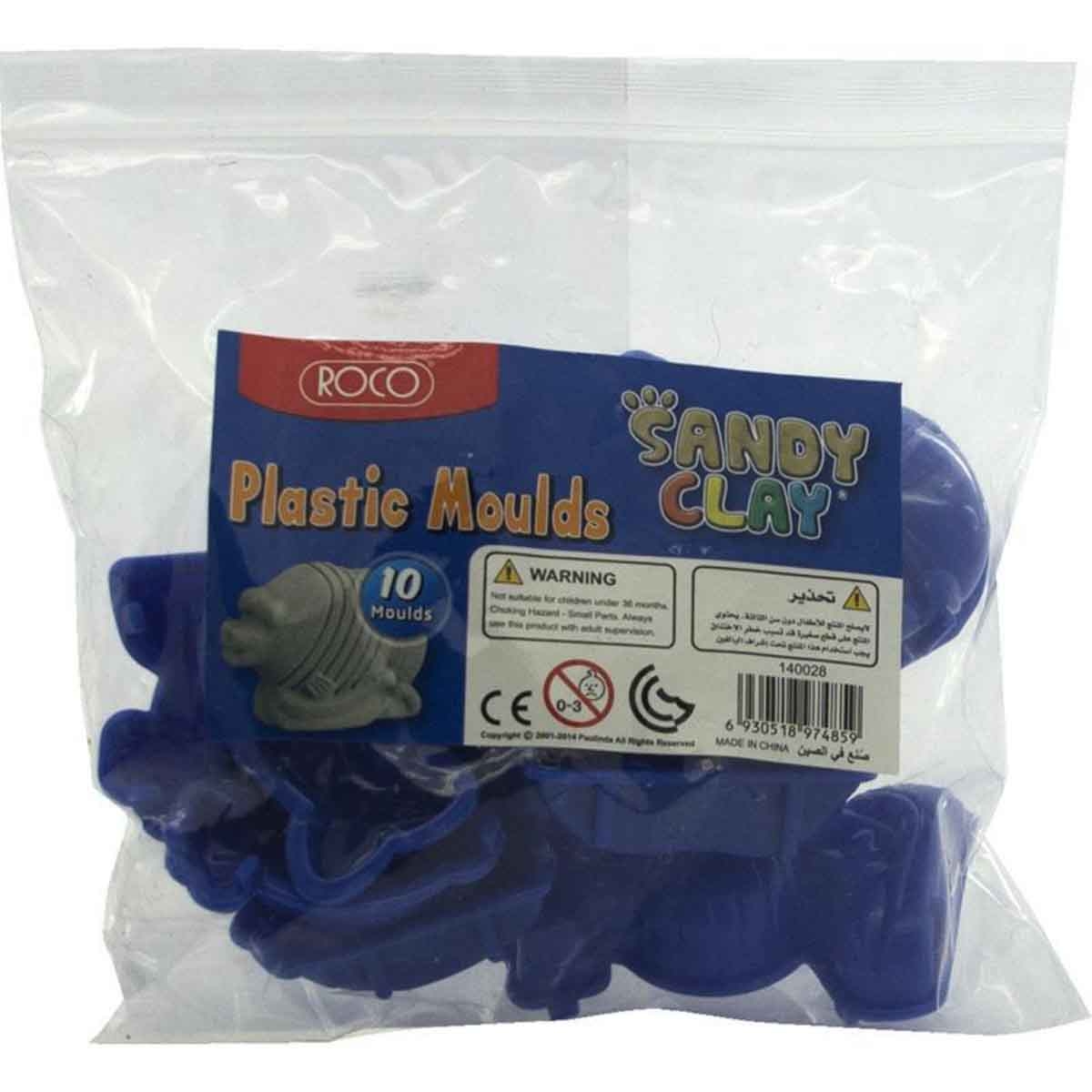 Roco Blue Sea Animals Plastic Moulds Modelling Dough Tool