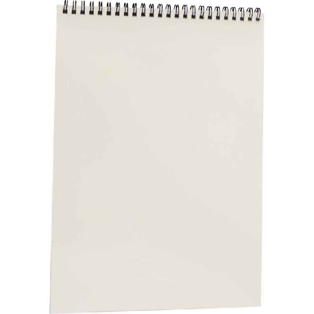 Roco 12-Sheets A4 White 250 GSM Sketch Book