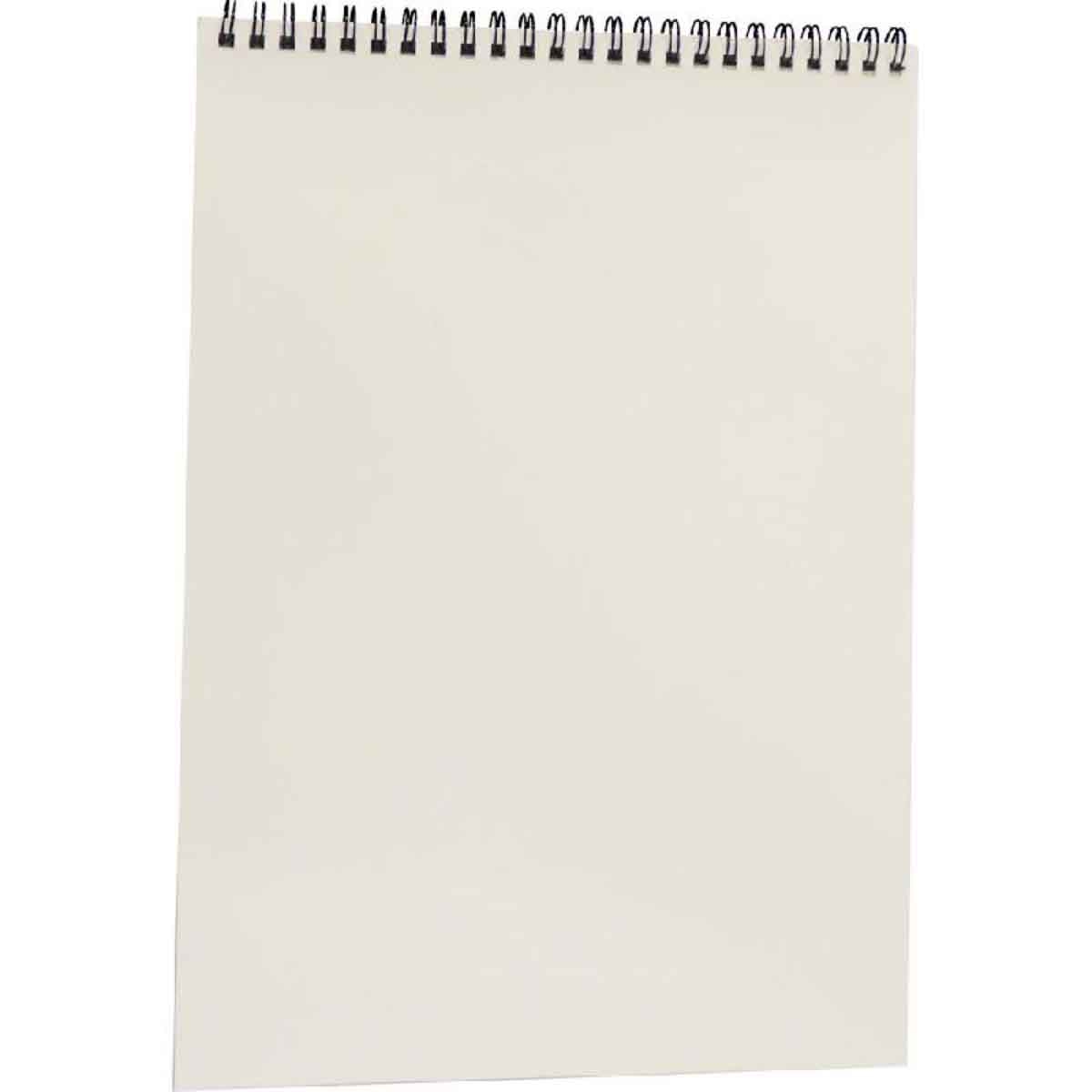 Roco 12-Sheets A4 White 250 GSM Sketch Book