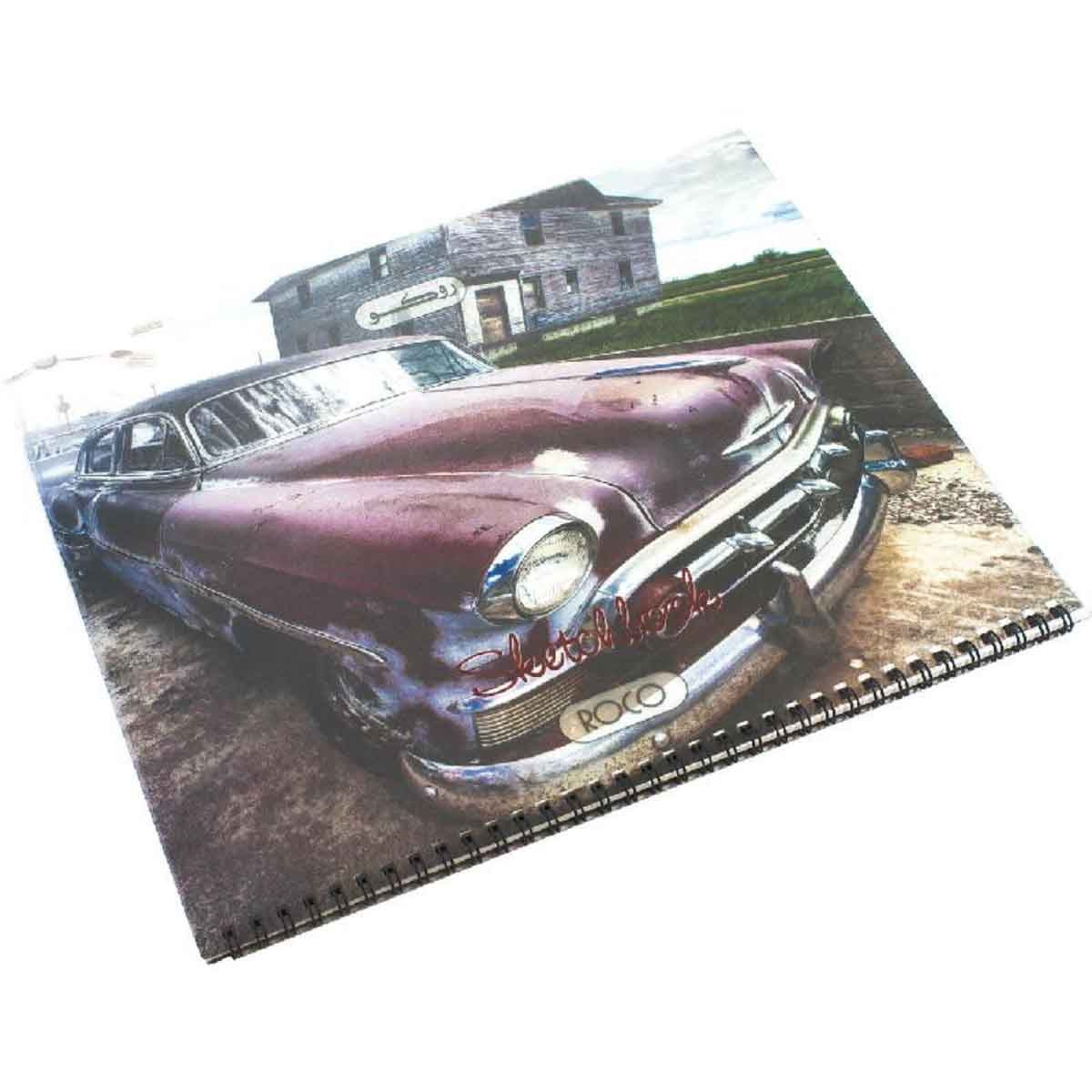 روكو دفتر رسم مثقب مع مقبض 110 جرام 16 ورقة