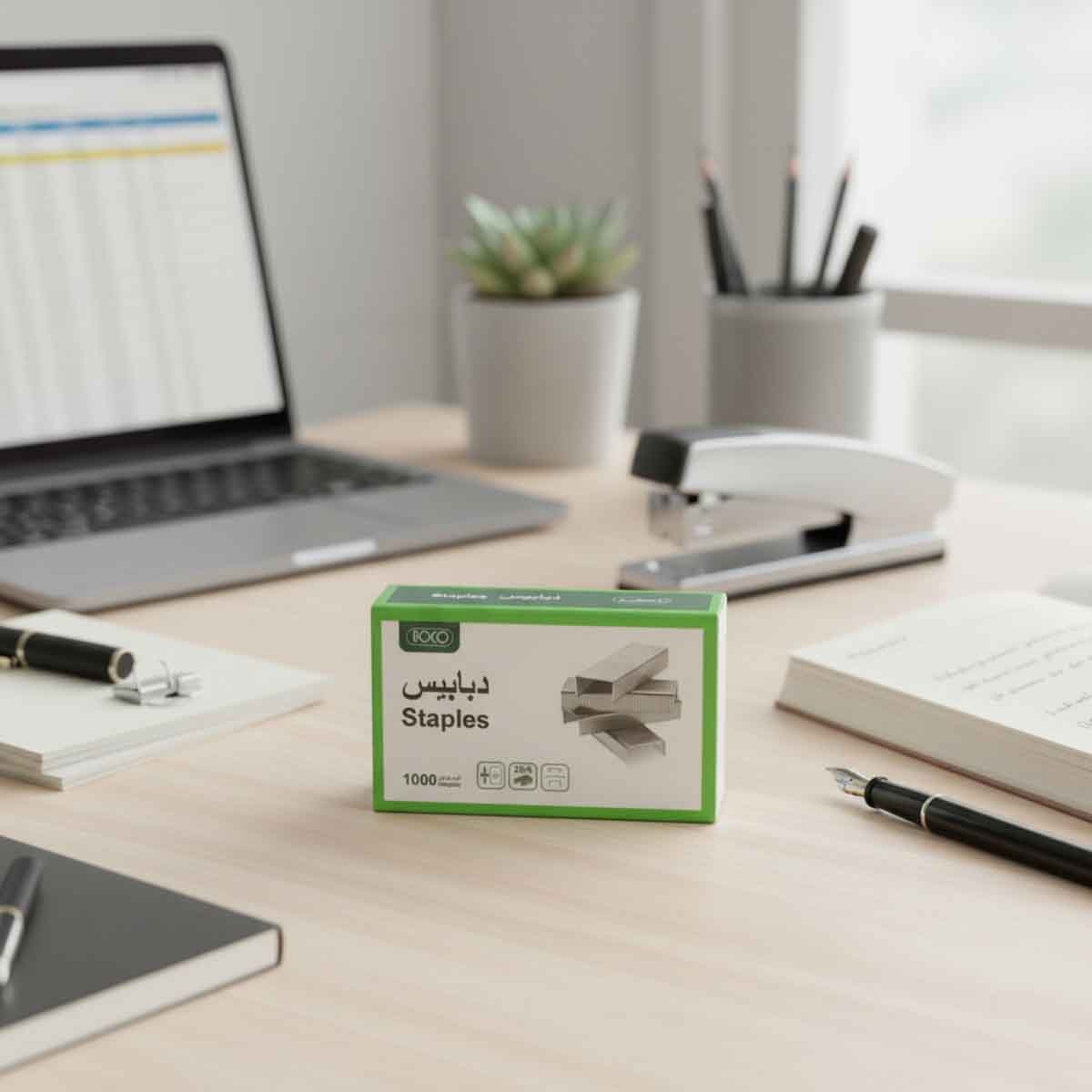 روكو دبابيس 26/6 نصف شريط 0.5 ملم