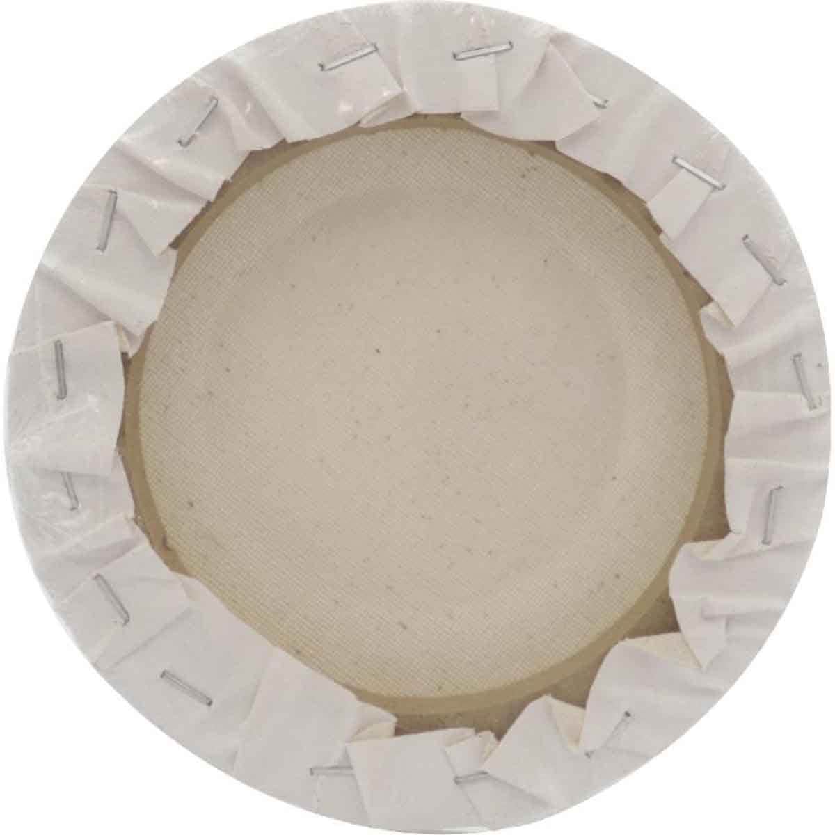 Roco 10" x 10" Round Rough Finish Stretched Canvas