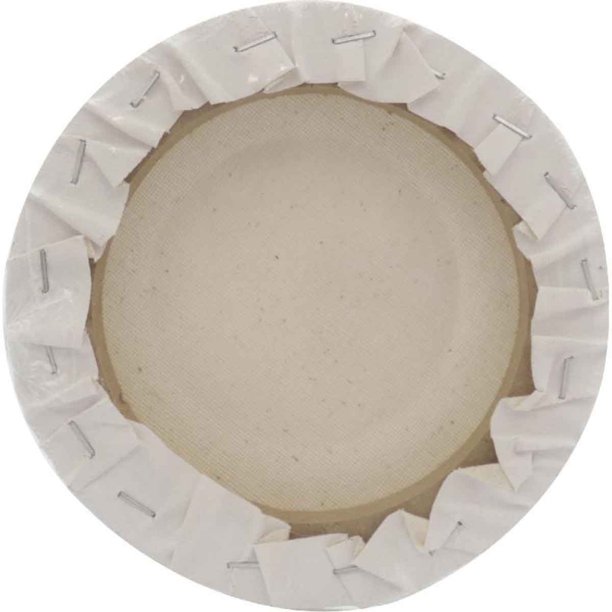 روكو قماش كانفس مشدود دائري ملمس خشن 12 × 12 انش