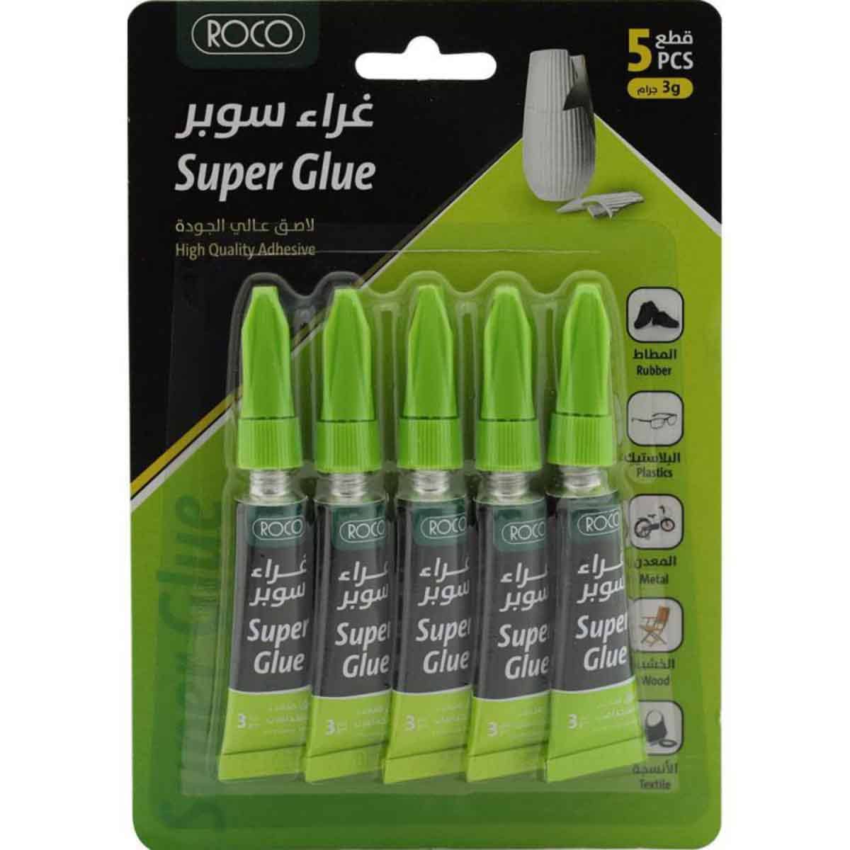 روكو غراء فائق شفاف 3مل