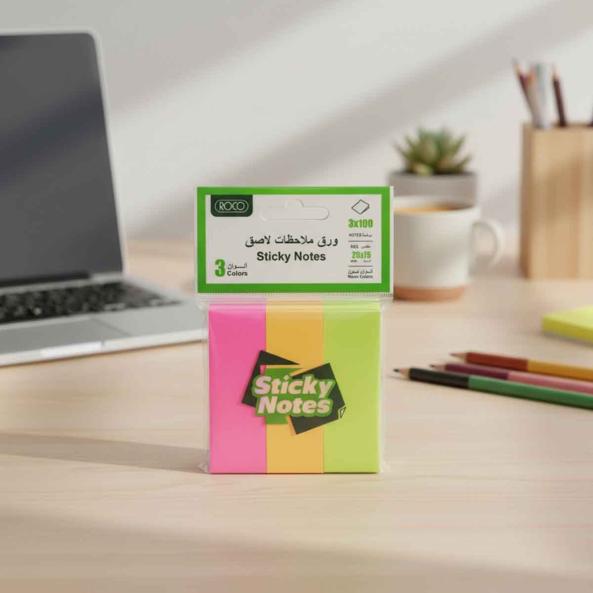 Roco Neon Assorted Tape Flags